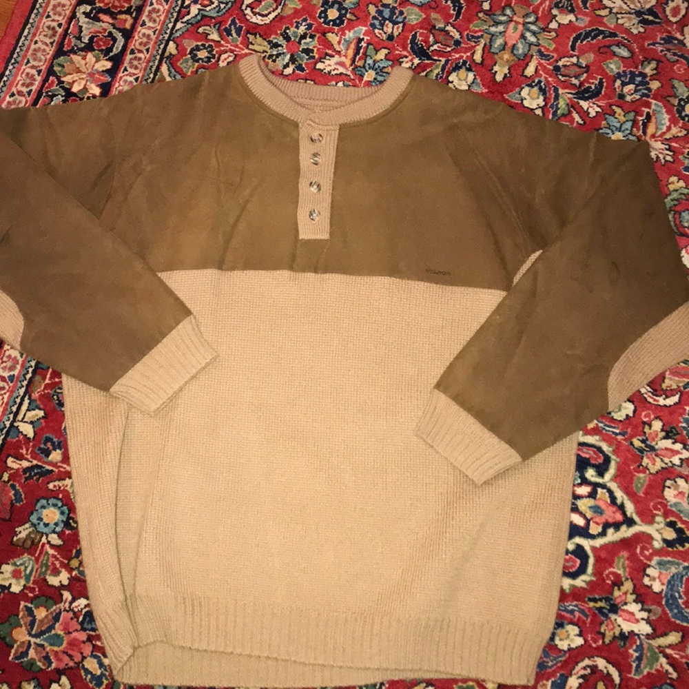 Men’s Filson  Merino wool 1/4 button sweater